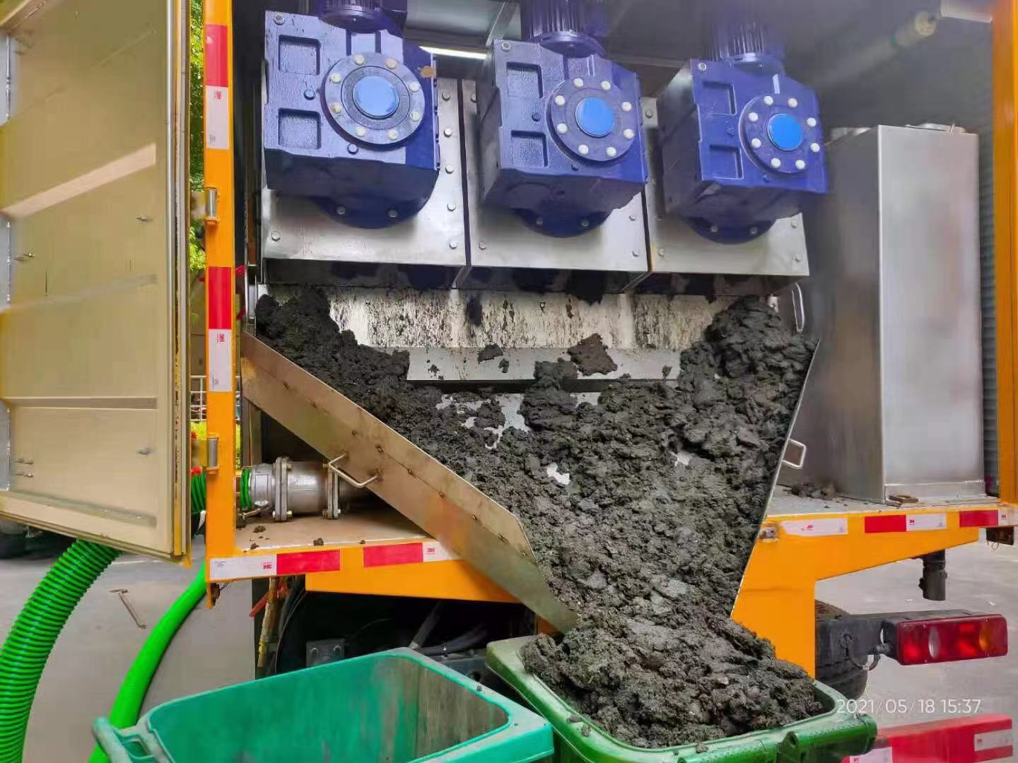 监利化粪池清掏城市维护站-泥浆净化干湿分离处理